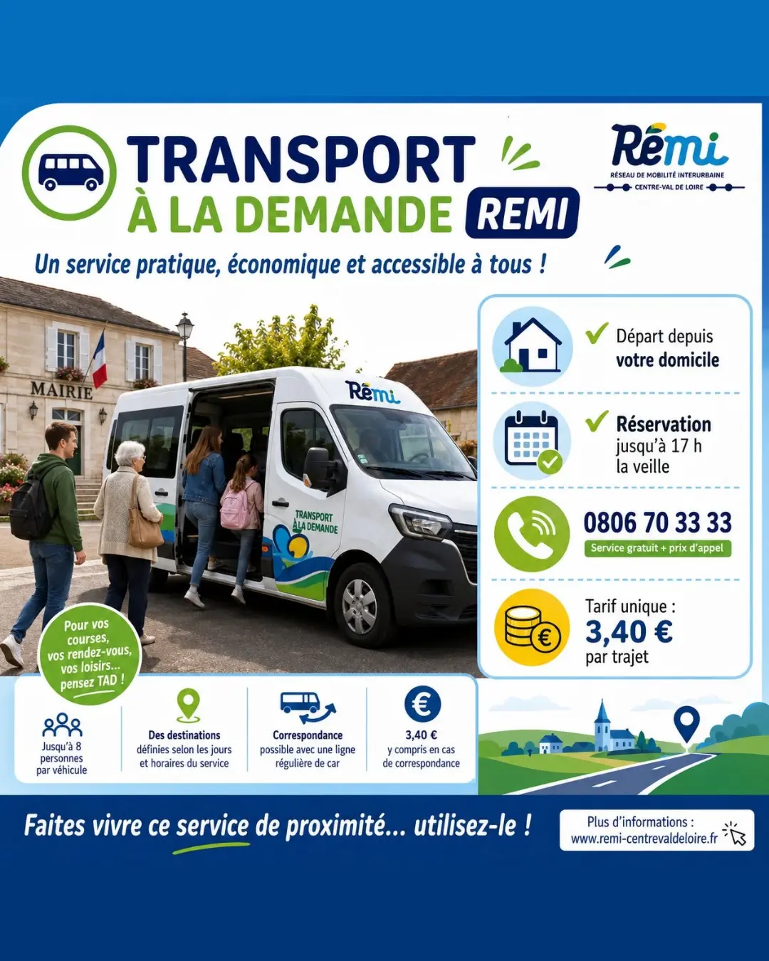 Et si vous testiez le transport à la demande ?
